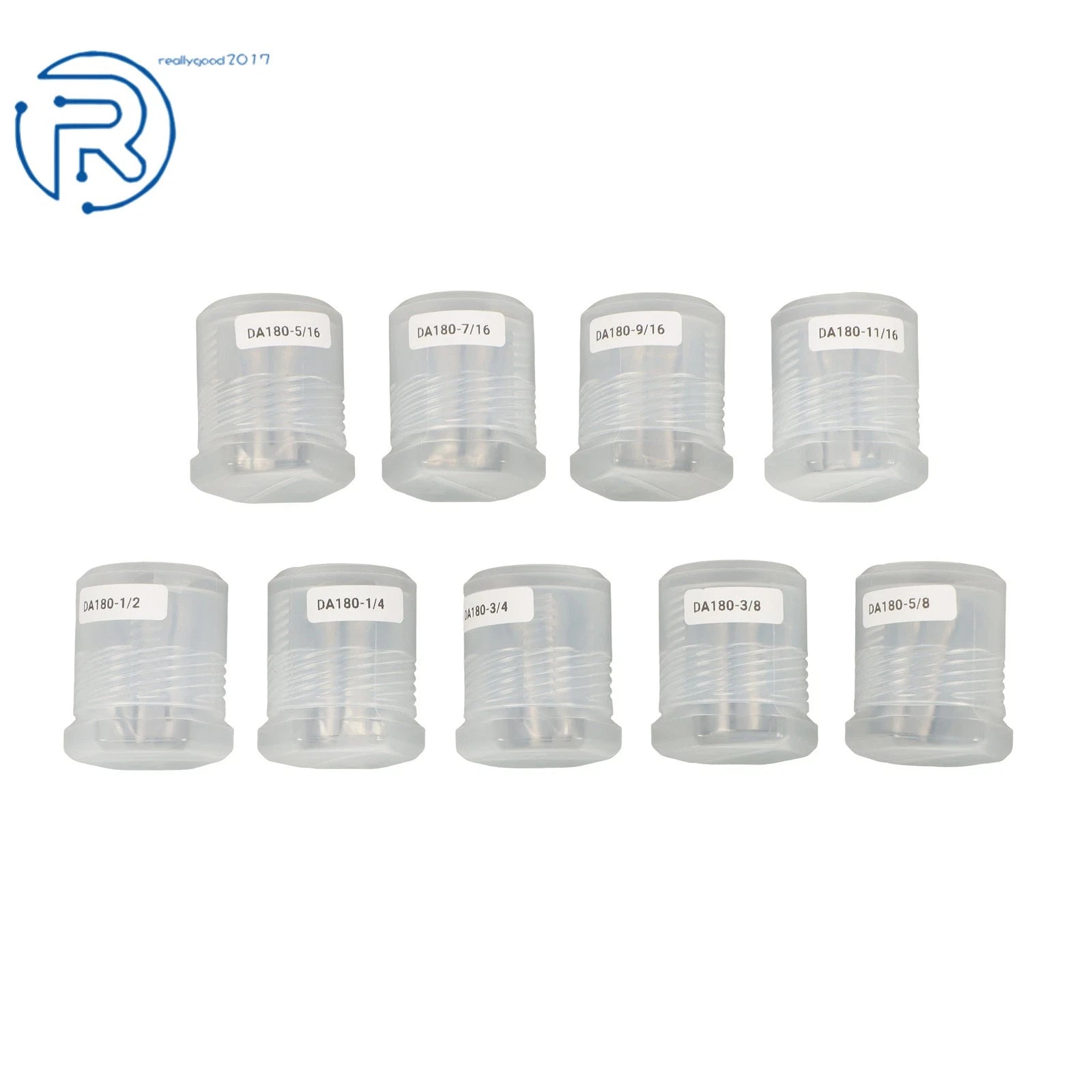 9 Pack Precision Double Angle Collet Set for Various Models 