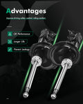 Front Pair Struts Shocks for Hyundai Accent Kia Rio Rio5 (2006–2011)