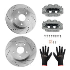 Front Brake Rotors and Calipers for Dodge Ram 1500 (2009-2018)