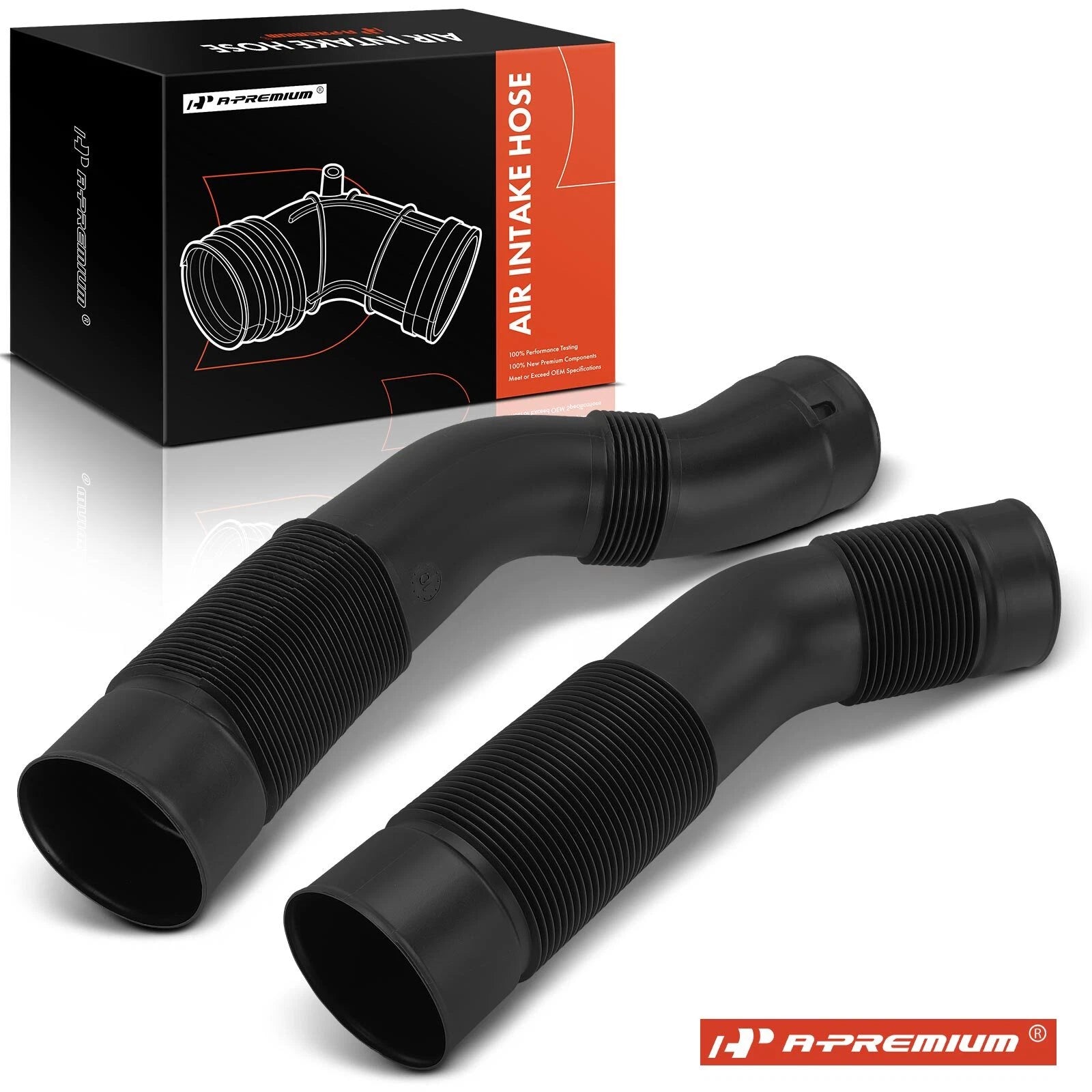 2X Air Intake Hose for Mercedes-Benz SL500 (1994–1998)