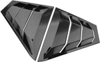 Side Window Louvers Cover Trim for Nissan Altima (2019–2023) Gloss Black Pair