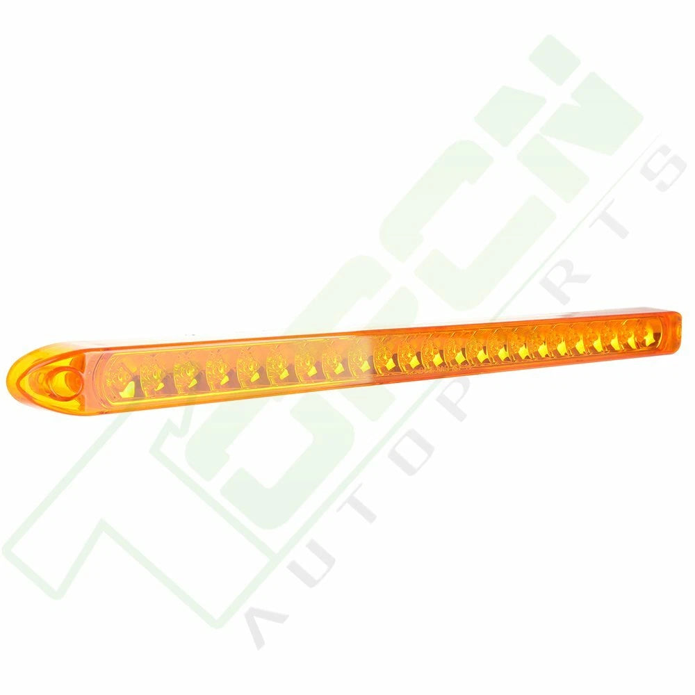 17" 23LED Amber Trailer Stop Tail Turn 3rd Brake Light Bar for Universal (2010–2023)