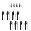 Set of 8 Denso Iridium Spark Plugs & NGK Coil Boots for F-150 Heritage (2004–2004)