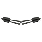 Set of 2 Bumper Grilles for BMW 325i 2001–2006, 323i 1999–2000 LH & RH Black