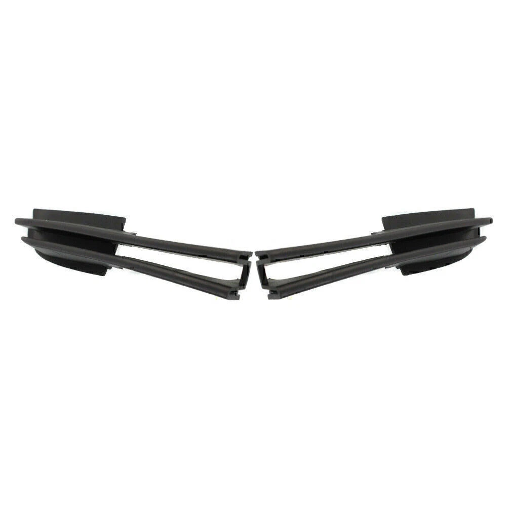 Set of 2 Bumper Grilles for BMW 325i 2001–2006, 323i 1999–2000 LH & RH Black