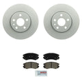Front Disc Brake Pad Kit for Buick Allure, Chevrolet Malibu, Regal (2004–2008)