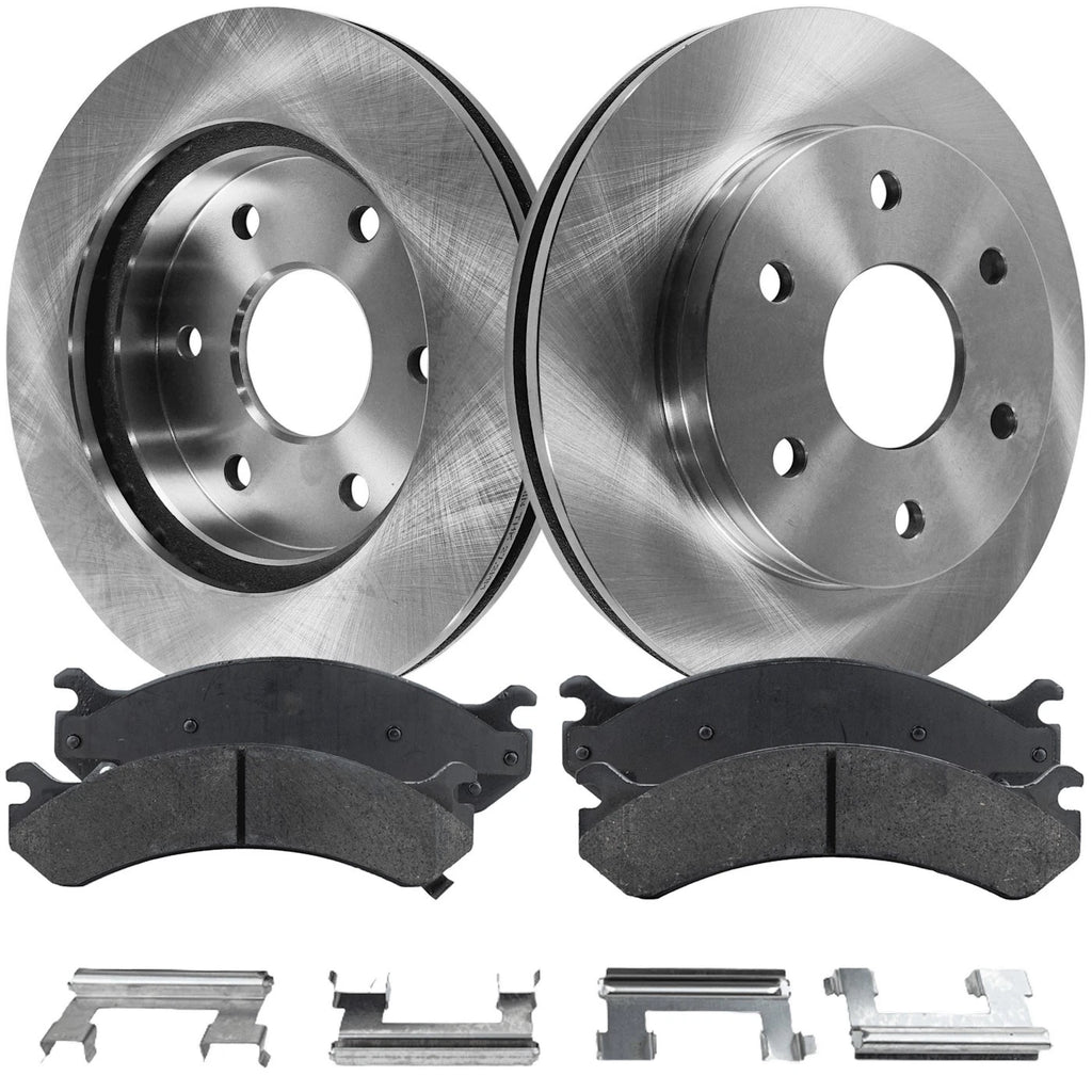 Disc Brakes & Pad Kit for Chevrolet Express 2500, GMC Savana 2500 (2003–2006)