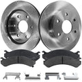 Disc Brakes & Pad Kit for Chevrolet Express 2500, GMC Savana 2500 (2003–2006)