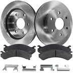 Disc Brakes & Pad Kit for Chevrolet Express 2500, GMC Savana 2500 (2003–2006)