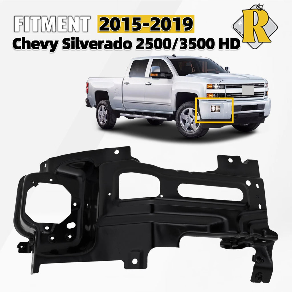 Front Bumper Bracket for Chevrolet Silverado 2500 3500 HD (2015–2019) Right Side