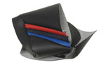 Leather Console Lid Armrest Cover for BMW E38 (1995–2001) M Style Stripes