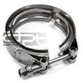4" Stainless V-Band Bolt Clamp for Turbo Flange Downpipe Wastegate Exhaust Pipe