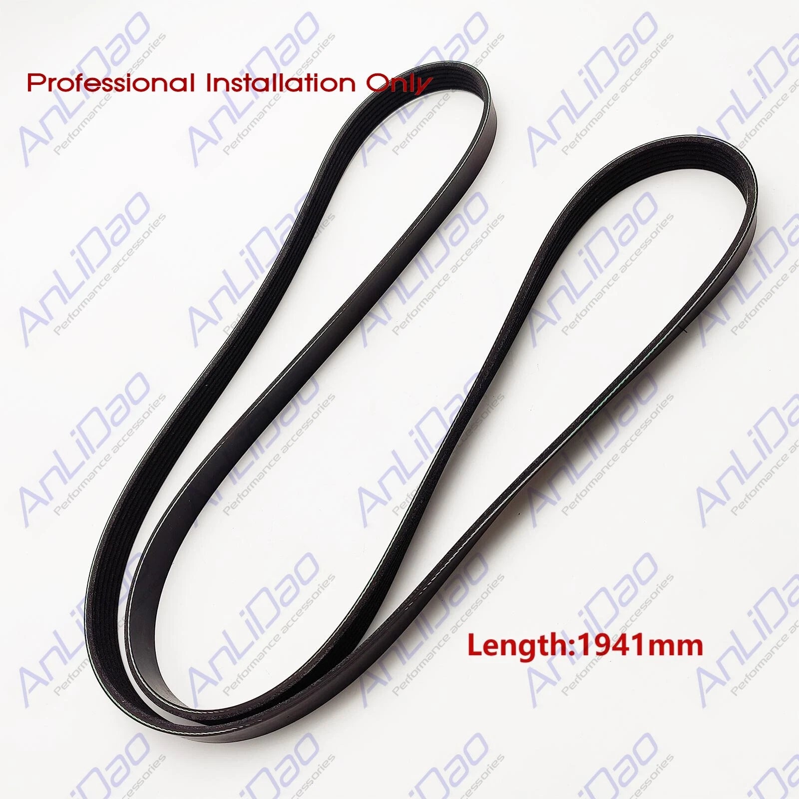 Serpentine Belt for MerCruiser Alpha 4.3 5.0 5.7 (865615004, 57-865615Q04)