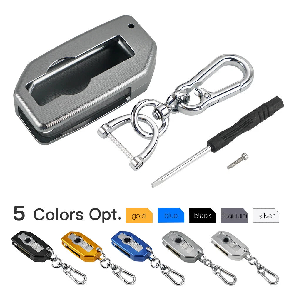 Aluminum Key Case Holder for BMW F750GS F850GS R1200GS R1200RT R1250RT (2018–2023)