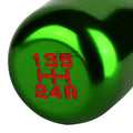 Shift Knob for Acura Subaru Nissan (Universal 10x1.5, 5-Speed, Green)