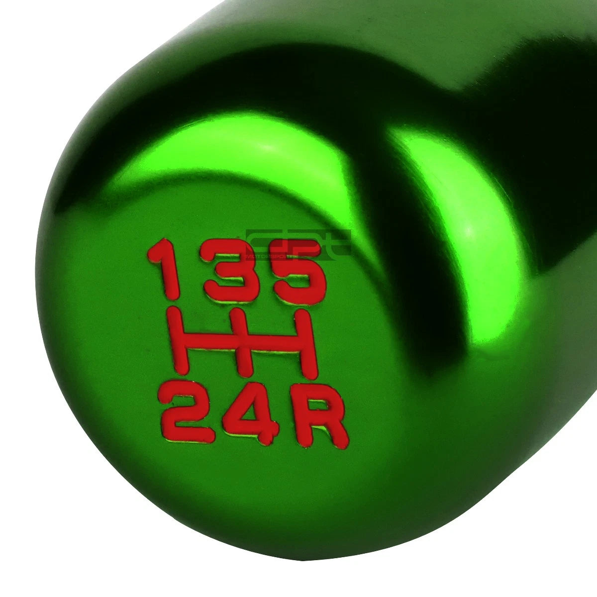 Shift Knob for Acura Subaru Nissan (Universal 10x1.5, 5-Speed, Green)