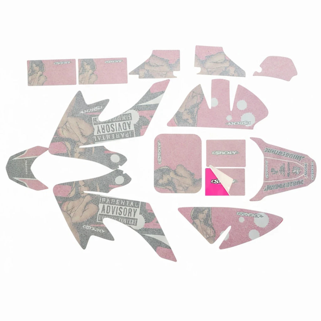 Decal Graphics Sticker Kit for CRF 50 (50-125cc)