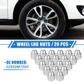 20pcs Wheel Lug Nuts for Hyundai Santa Fe (M12x1.5)