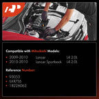 Set of 4 Iridium Platinum Spark Plugs for Mitsubishi Lancer (2009–2010)