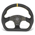 NRG RST-024CF-YL 320mm Leather Steering Wheel for Universal Fit (2010–2023)