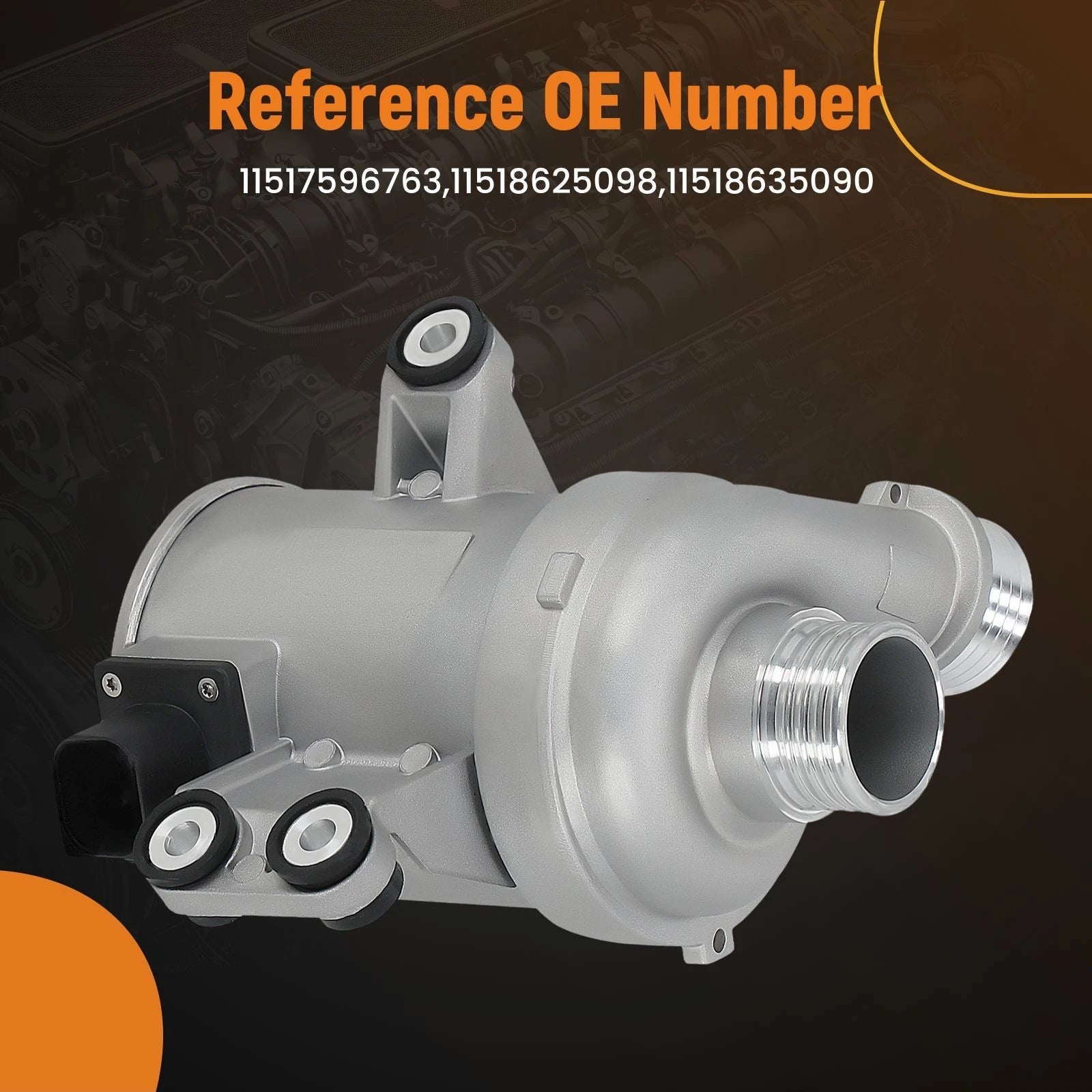 Coolant Pump for BMW 328i/335i/435i/M2/M235i/X6 (2012–2019)