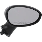 Heated Chrome Power Mirrors for Fiat 500 Hatchback (2012–2018)