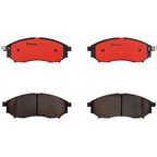 Set of 2 Brembo Brake Pads for Infiniti Q70 Q70L 370Z
