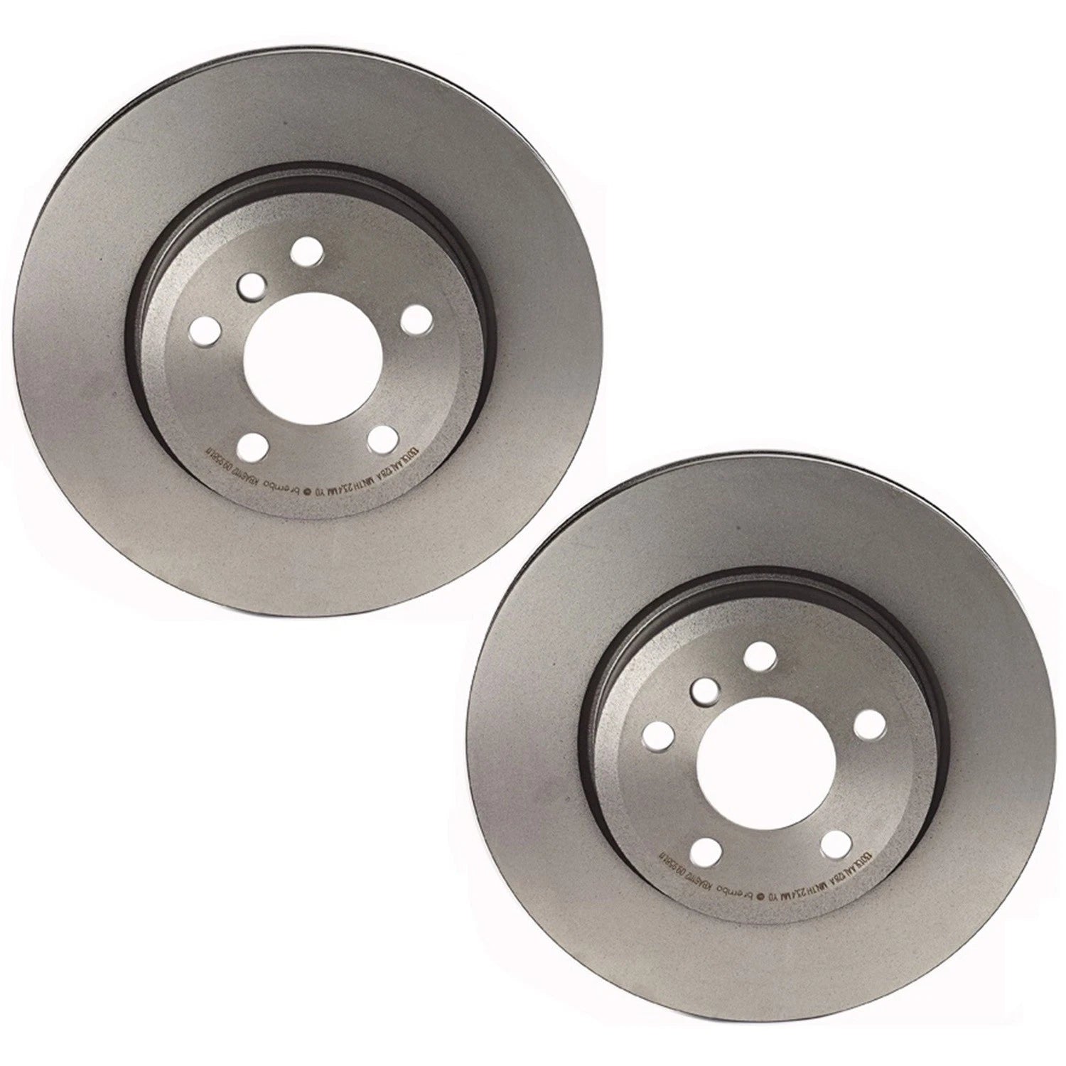 Set of 2 Brembo Front Vented Coated 325mm Disc Brake Rotors for BMW E83 X3 (2004–2010)