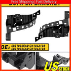 Set of 2 Lower Bumper Brackets for Jeep Cherokee (2014â2018)