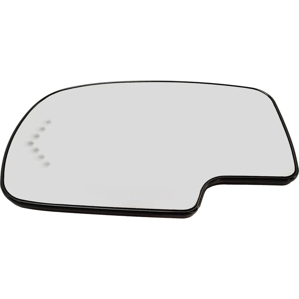 Heated Driver Left Side Mirror Glass for Chevy Suburban Avalanche