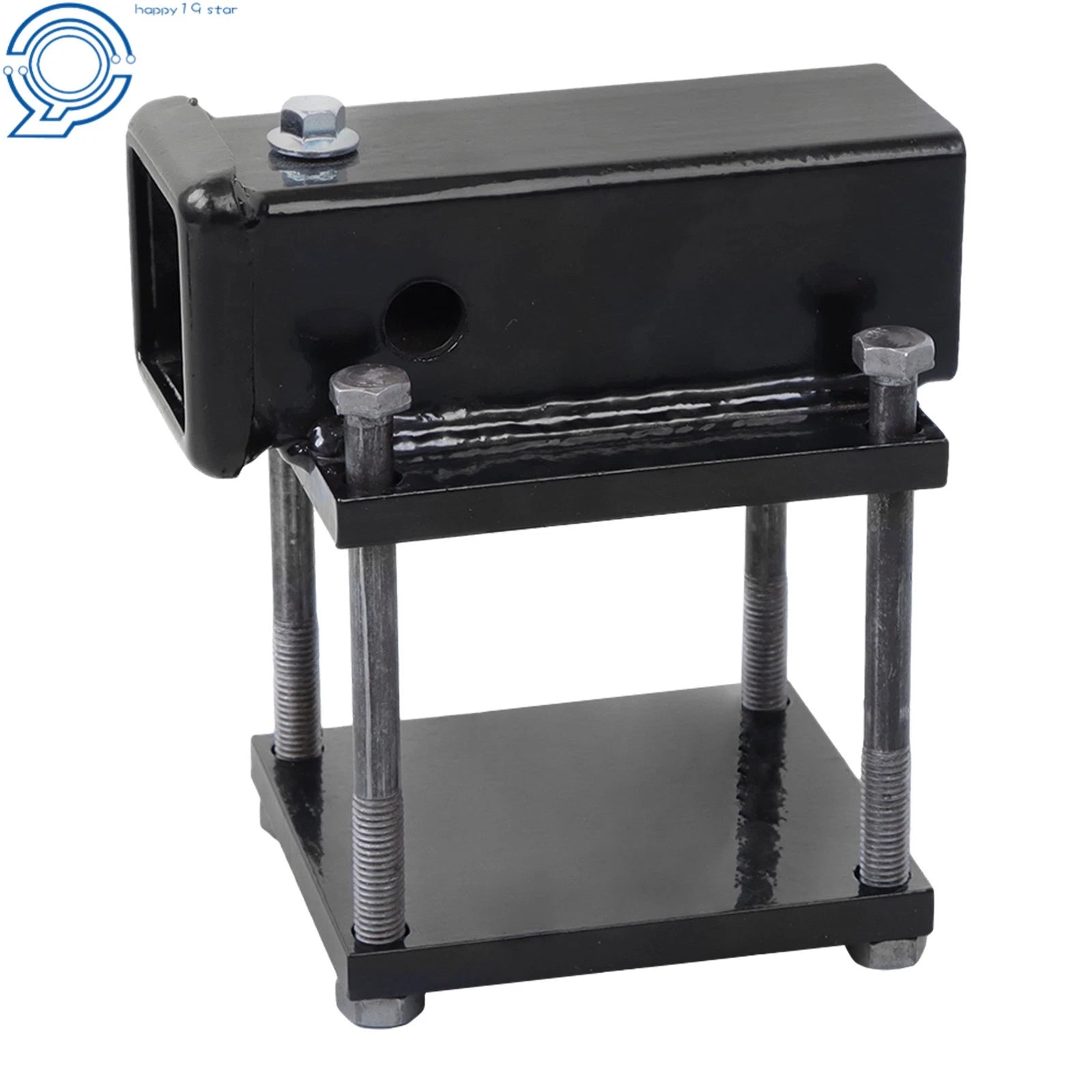 4" Square RV Bumper Receiver Adapter for Hitch Mount Bike Rack
