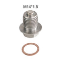 Magnetic Oil Drain Nut with Copper Washers for Automotive Applications