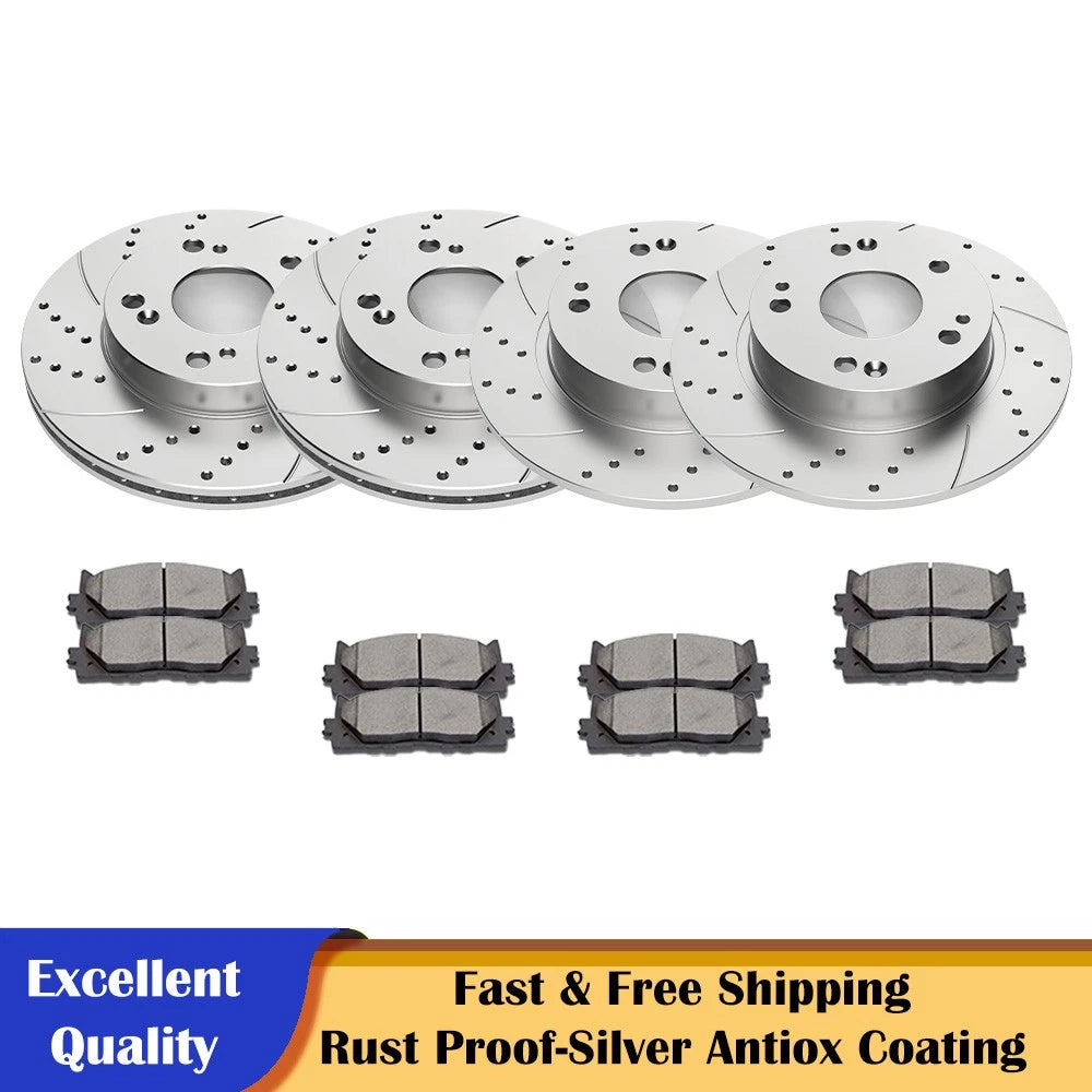 Brake Rotor and Pad Kit for Honda Civic (2006–2011)