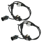 ABS Wheel Speed Sensor 2x for Chevy Silverado 2500 GMC Hummer Front LR (2007–2023)