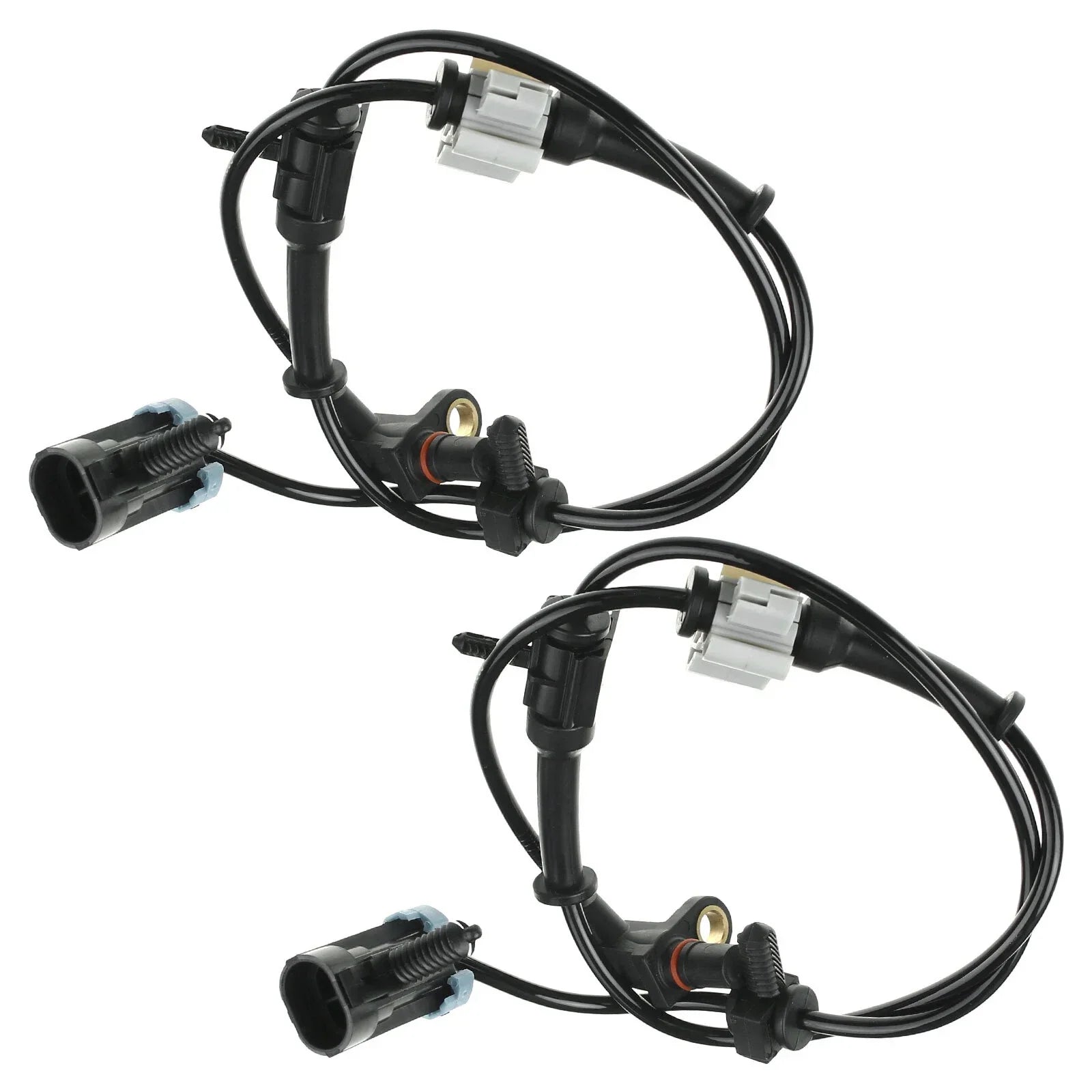 ABS Wheel Speed Sensor 2x for Chevy Silverado 2500 GMC Hummer Front LR (2007–2023)