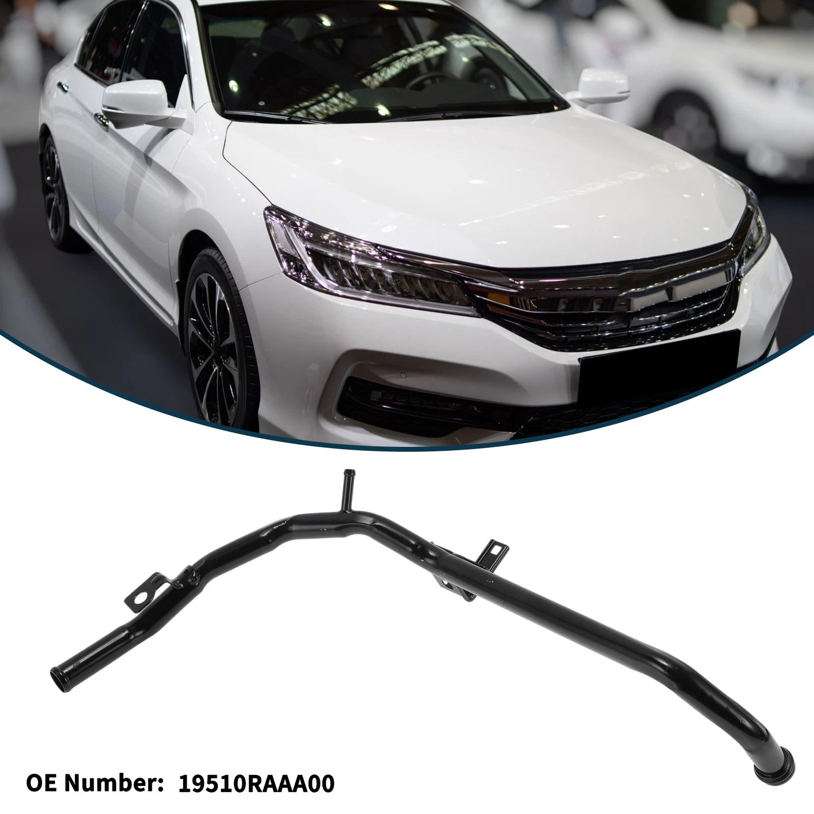 Radiator Hose for Honda Accord (2003–2005) No. 19510RAAA00
