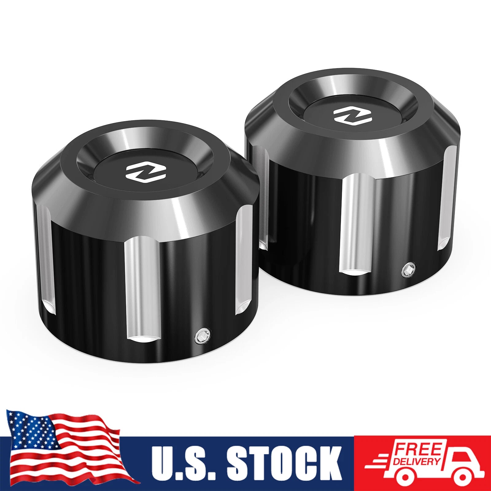Anodized Rear Axle Cap Nut Cover for Harley Street Glide FLHX (2017–2024)