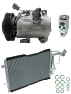 AC Compressor Kit with Condenser for Mazda 3 2.5L (2013–2013)