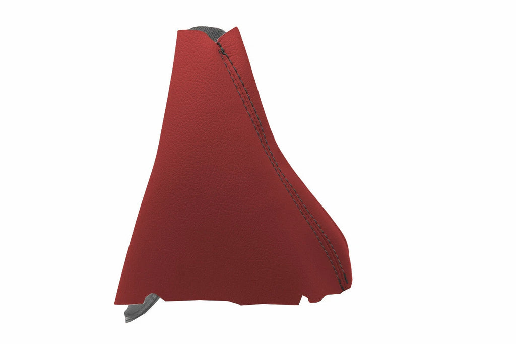E Brake Boot Cover Leather for BMW E60 (2004–2010) Red Black Stitch