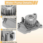 Timing Belt Water Pump Kit for Honda Civic (1988–1995) No. 14400-PM3-004