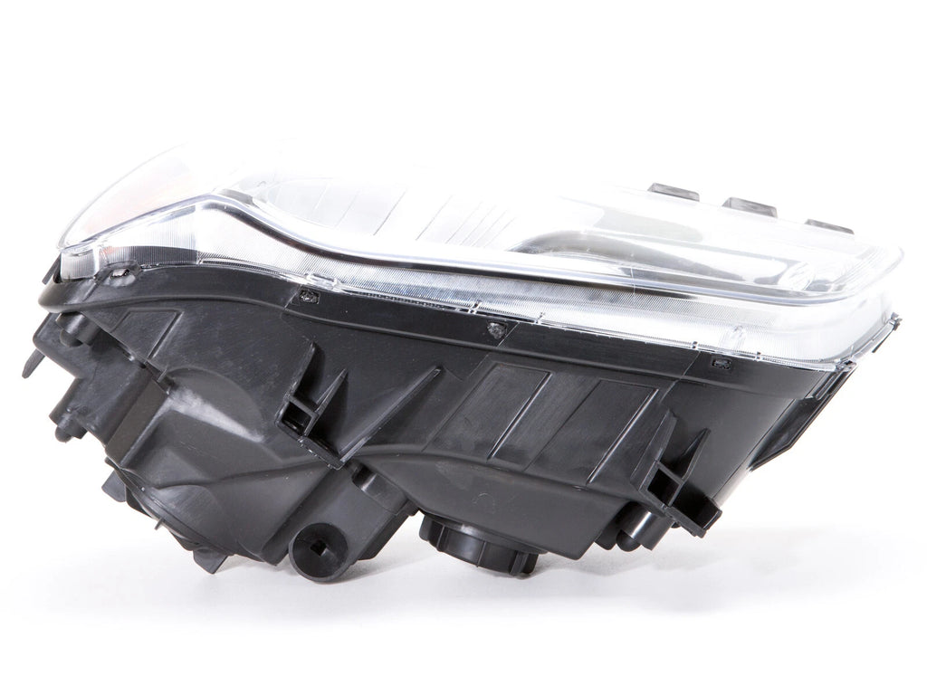 Halogen Headlight for Chrysler 300 (2011–2014) w/ Bulb Chrome Bezel, Right