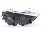 Halogen Headlight for Chrysler 300 (2011–2014) w/ Bulb Chrome Bezel, Right
