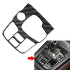 Gear Shift Panel Cover Trim for Jaguar F-Type (2013–2024) Carbon Fiber Black