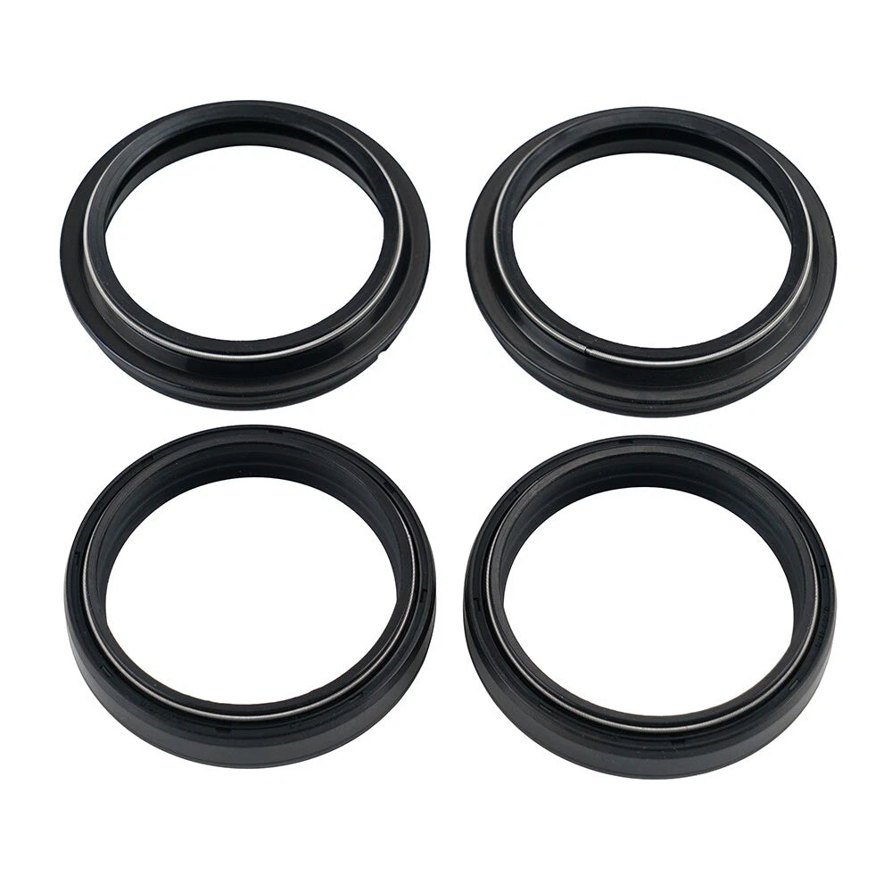 Front Fork Seals & Dust Seal for Suzuki RMZ250 RMZ450 (2004–2017, 2013–2014)
