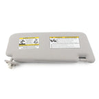 Left Side Sun Visor for Toyota Venza 2009-2016 Light Gray LHD