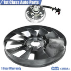 Fan Clutch & Radiator Cooling Fan for Chevy Trailblazer, Olds Envoy (2002–2009)