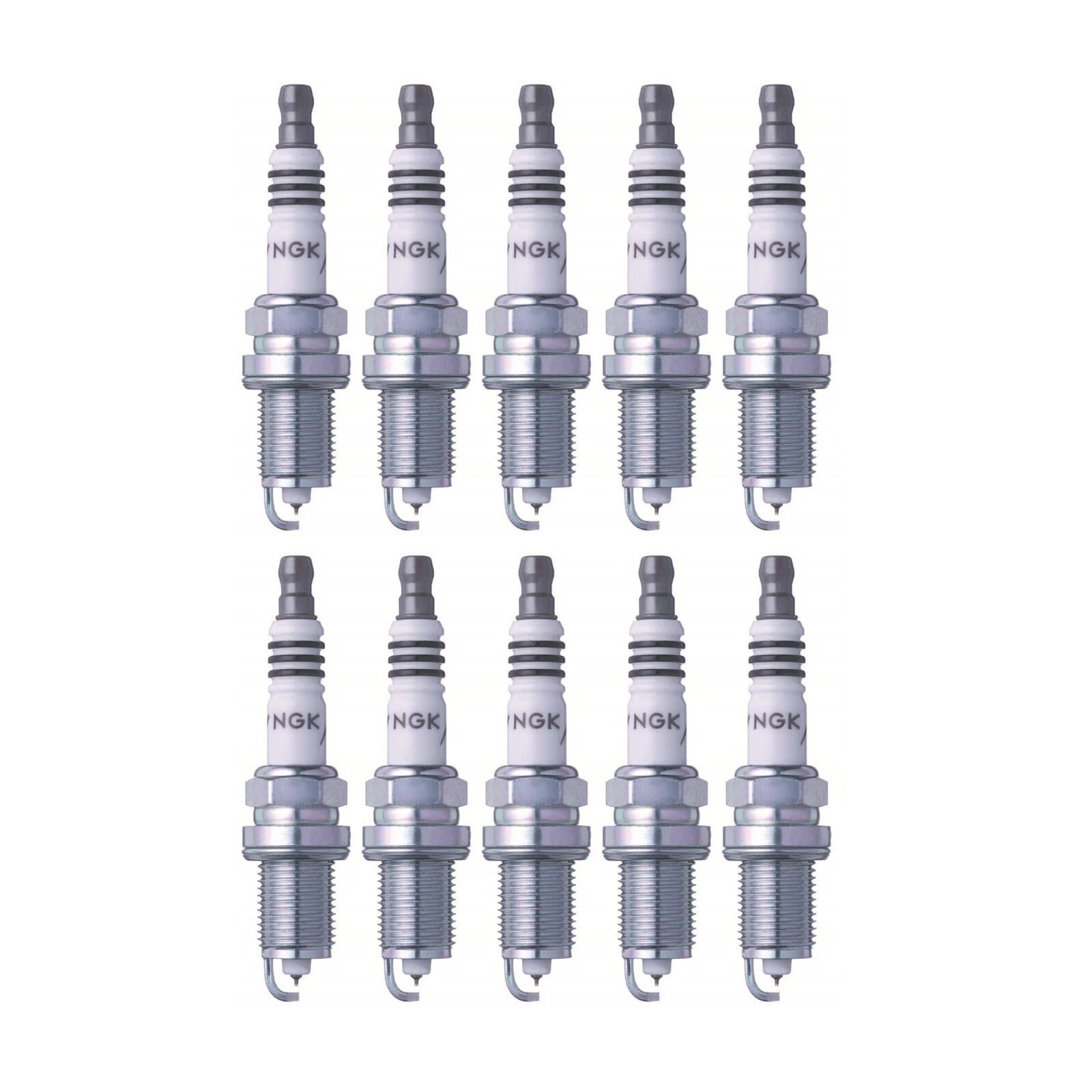 Set of 10 NGK Iridium IX Spark Plugs for Dodge Ram 2500 3500 (1994–2002)
