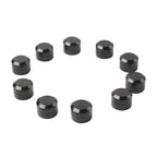 9mm-12mm Engine Screw Bolt Cover Caps Black for Harley Electra Glide, Road King