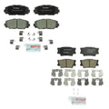 Set of 4 Bosch QuietCast Ceramic Brake Pads for Lexus HS250h, Toyota RAV4