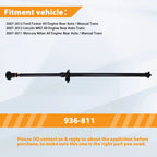 Rear Driveshaft Assembly for Ford Fusion (2007–2012) AWD